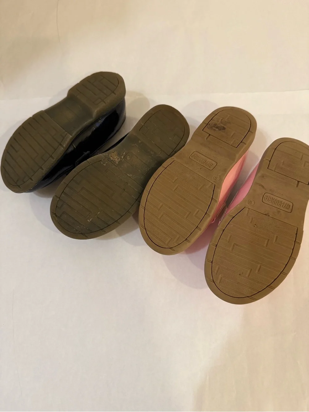 Gymboree Pink & Navy Bow Loafers